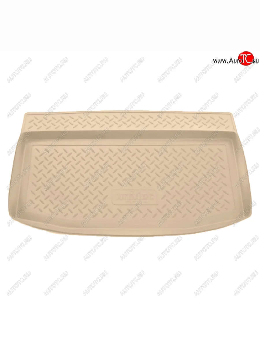 Коврик багажника Norplast Unidec Mitsubishi Colt Z30 хэтчбэк 5 дв. дорестайлинг (2002-2009) (Цвет: бежевый)  в Керчи Республика Крым