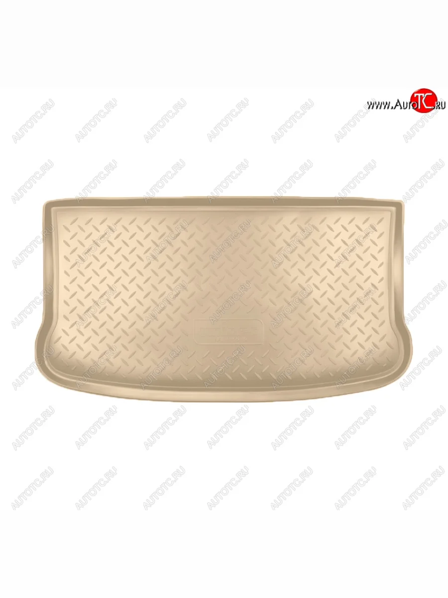 Коврик багажника Norplast Unidec Mitsubishi Colt Z20, Z30 хэтчбэк 3 дв. рестайлинг (2008-2012) (Цвет: бежевый)  в Керчи Республика Крым