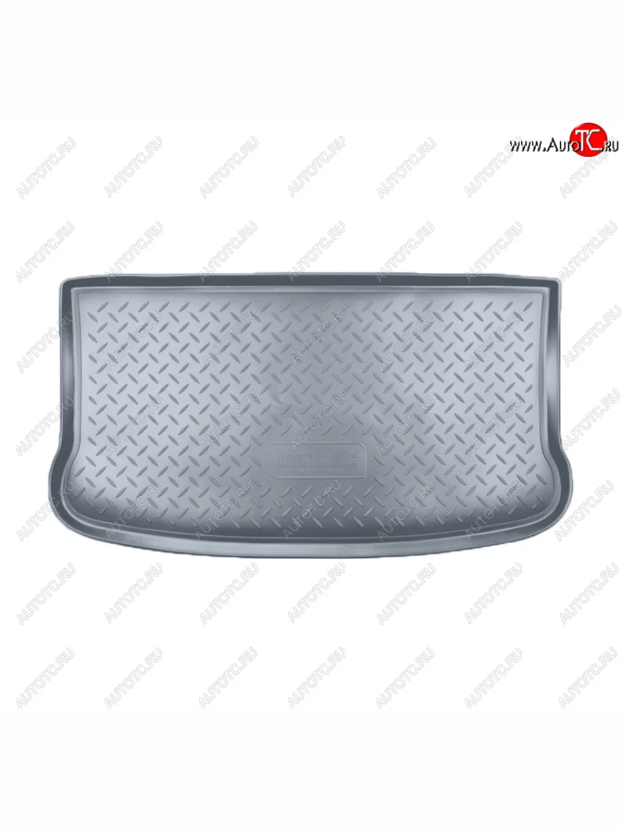 Коврик багажника Norplast Unidec Mitsubishi Colt Z20, Z30 хэтчбэк 3 дв. рестайлинг (2008-2012) (Цвет: серый)  в Керчи Республика Крым