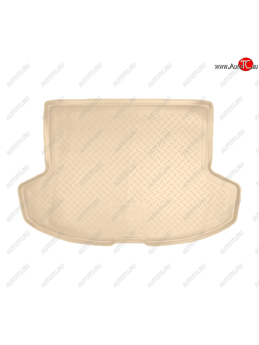 Коврик багажника Norplast Unidec Mitsubishi Lancer 10 CY хэтчбэк дорестайлинг (2007-2010) (Цвет: бежевый)  в Керчи Республика Крым