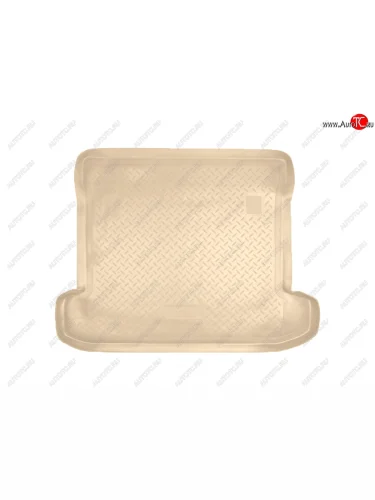 Коврик багажника Norplast Unidec (Цвет: серый) Mitsubishi Pajero 4 V90 2-ой рестайлинг (2014-2020)