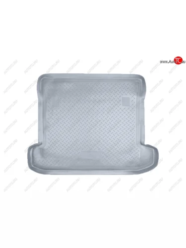 Коврик багажника Norplast Unidec (Цвет: серый) Mitsubishi Pajero 4 V90 2-ой рестайлинг (2014-2020)