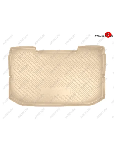 Коврик багажника Norplast Unidec (Цвет: бежевый) Nissan Note 1 E11 рестайлинг (2008-2013)