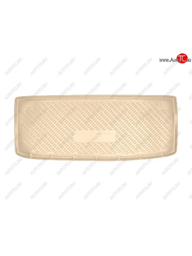 Коврик багажника Norplast Unidec (7 мест) (Цвет: бежевый) Nissan Patrol 6 Y62 дорестайлинг (2010-2014)