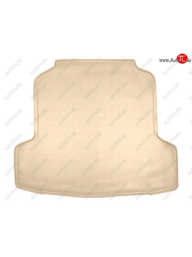 Коврик багажника Norplast Unidec (Цвет: бежевый) Nissan Teana  3 L33 (2014-2020) дорестайлинг