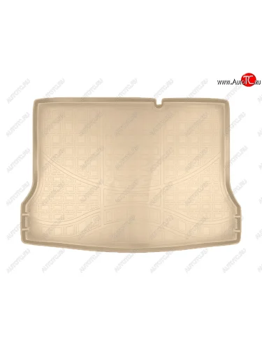 Коврик багажника Norplast Unidec (Цвет: бежевый) Nissan Tiida  3 C13 (2015-2016) хэтчбек дорестайлинг