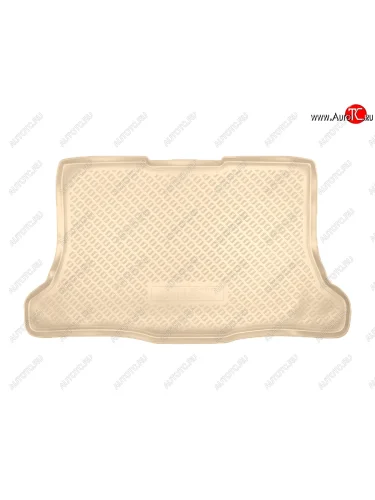 Коврик багажника Norplast Unidec (Цвет: бежевый) Nissan Tiida 1 C11 хэтчбэк дорестайлинг, Япония (2004-2007)