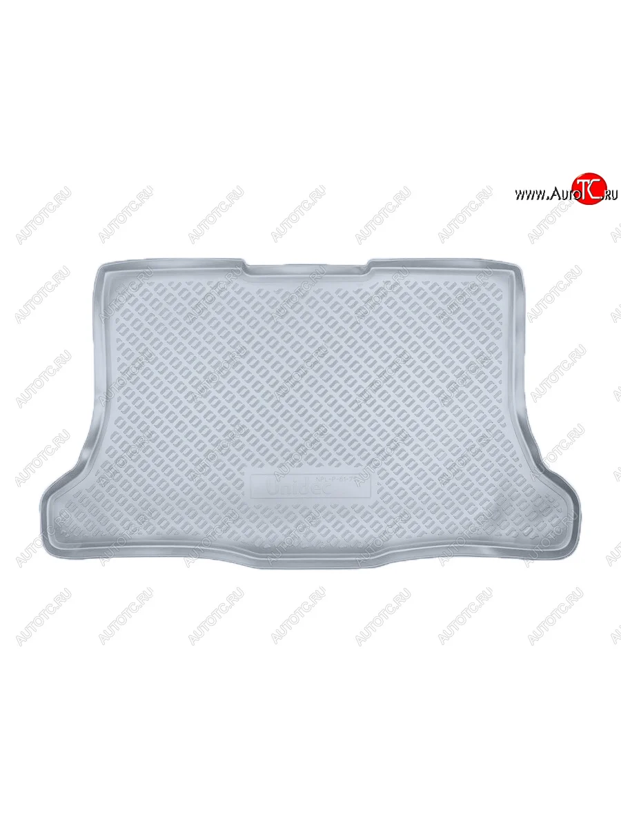 Коврик багажника Norplast Unidec Nissan Tiida 1 C11 хэтчбэк дорестайлинг, Япония (2004-2007) (Цвет: серый)  в Перми Пермском крае
