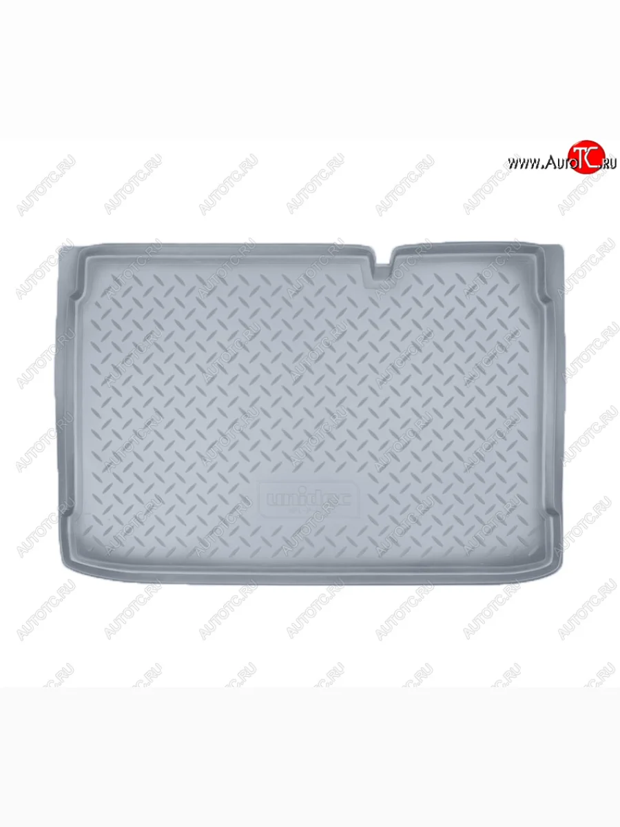 Коврик багажника Norplast Unidec Opel Corsa D 2-ой рестайлинг, хэтчбэк 3 дв. (2011-2014) (Цвет: серый)  в Перми Пермском крае