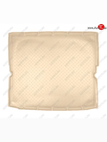 Коврик багажника Norplast Unidec (5, 7 мест) (Цвет: бежевый) Opel Zafira В дорестайлинг (2005-2008)