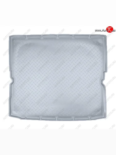 Коврик багажника Norplast Unidec (5, 7 мест) (Цвет: серый) Opel Zafira В дорестайлинг (2005-2008)