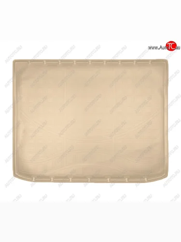 Коврик багажника Norplast Unidec (5, 7 мест, сложенный 3 ряд ) Opel Zafira С дорестайлинг (2011-2016) (Цвет: бежевый)