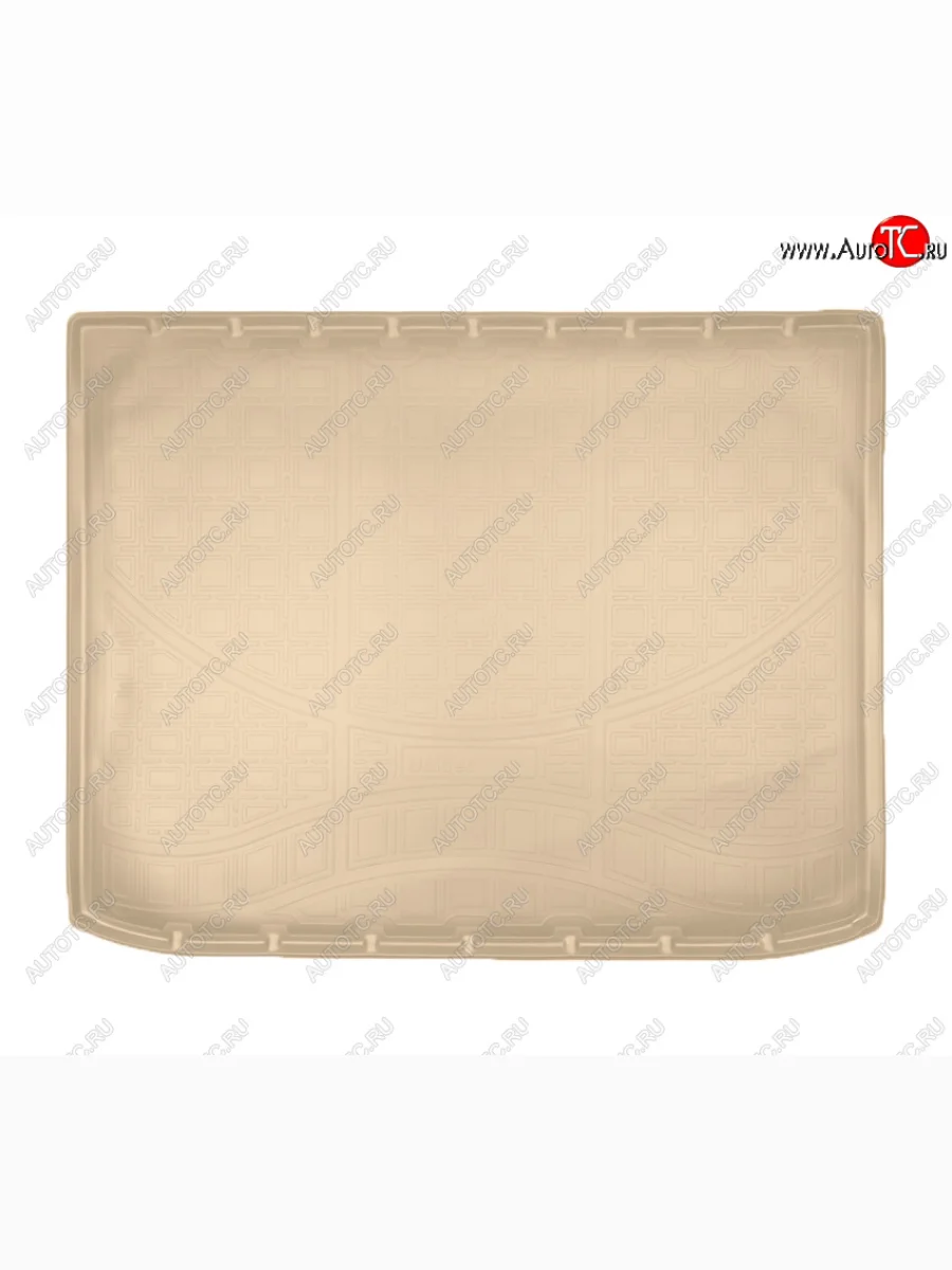Коврик багажника Norplast Unidec (5, 7 мест, сложенный 3 ряд ) Opel Zafira C рестайлинг (2016-2020) (Цвет: бежевый)  в Перми Пермском крае