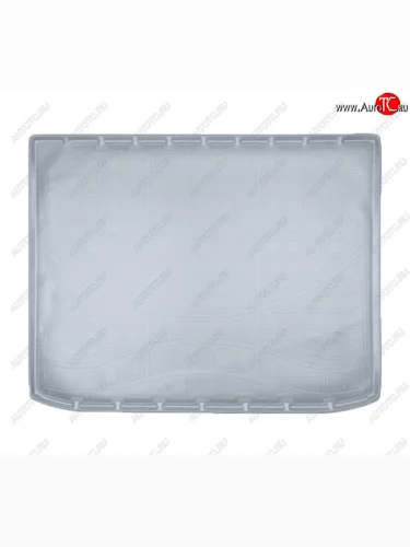 Коврик багажника Norplast Unidec (5, 7 мест, сложенный 3 ряд) Opel Zafira С дорестайлинг (2011-2016) (Цвет: серый)