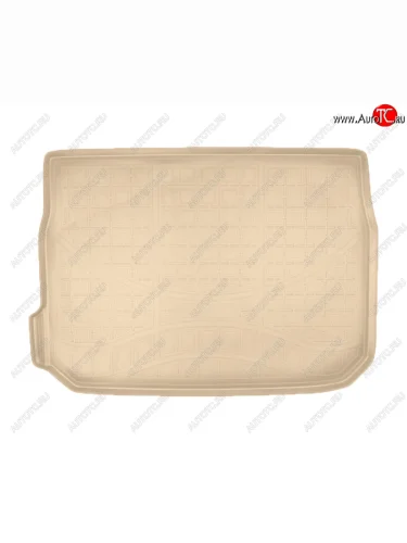 Коврик багажника Norplast Unidec (Цвет: бежевый) Peugeot 2008 (2013-2019)  дорестайлинг,  рестайлинг