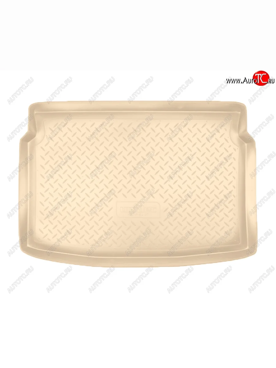 Коврик багажника Norplast Unidec Peugeot 207 WC хэтчбэк 5 дв. дорестайлинг (2006-2009) (Цвет: бежевый)  с доставкой в г. Пермь