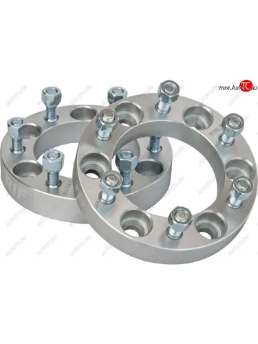 2 Адаптера-проставки 30.0 мм со шпильками РИФ 