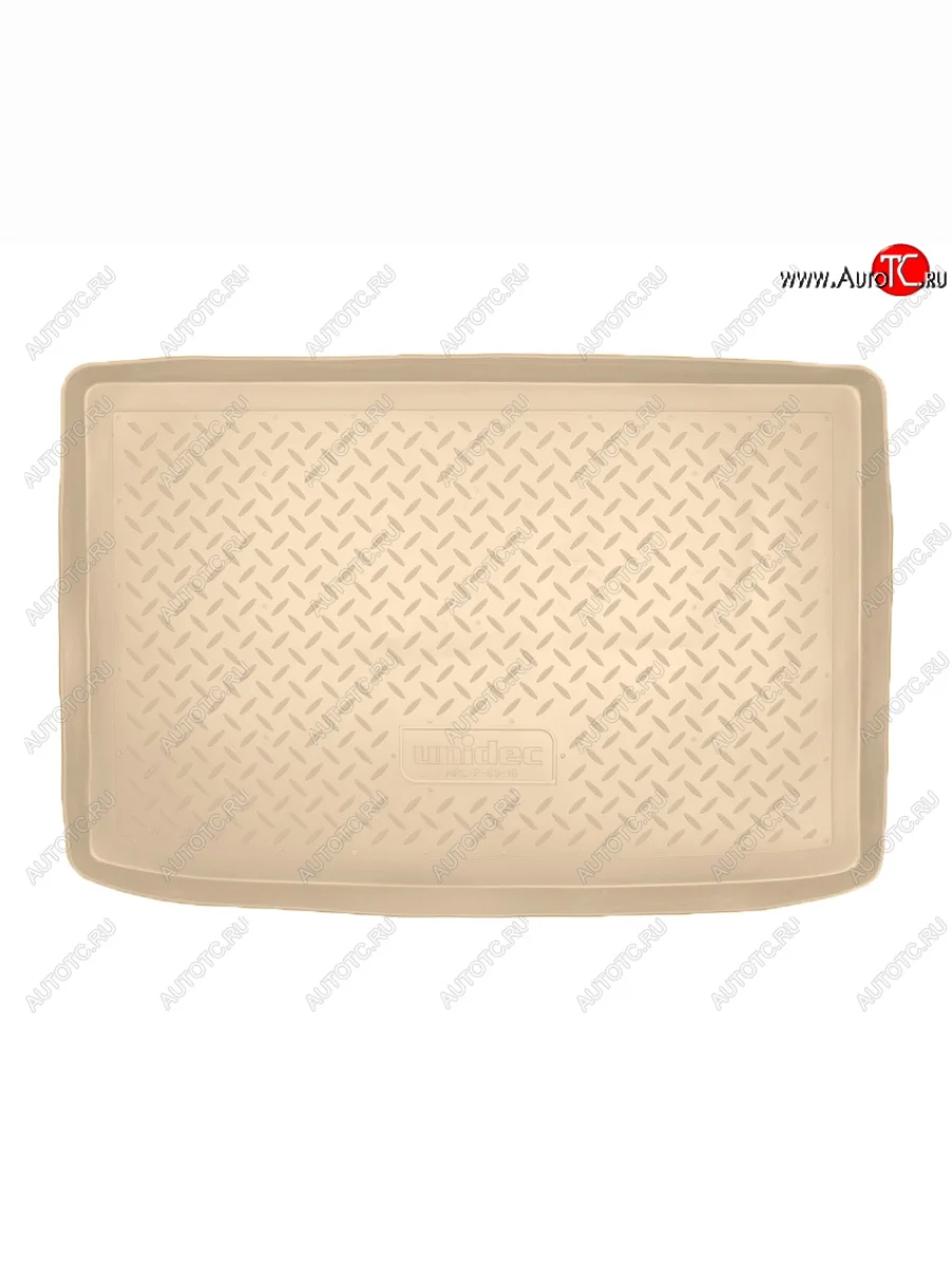 Коврик багажника Norplast Unidec Renault Clio BB дорестайлинг, хэтчбэк 5 дв. (1998-2002) (Цвет: бежевый)  в Керчи Республика Крым