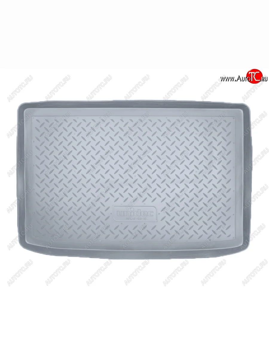 Коврик багажника Norplast Unidec Renault Clio BB дорестайлинг, хэтчбэк 5 дв. (1998-2002) (Цвет: серый)  в Керчи Республика Крым