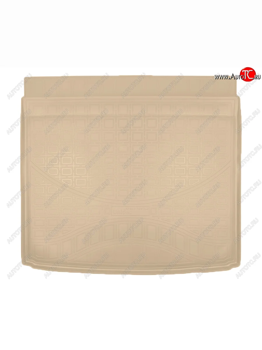 Коврик багажника Norplast Unidec (2AWD) Renault Kaptur дорестайлинг (2016-2020) (Цвет: бежевый)  в Перми Пермском крае