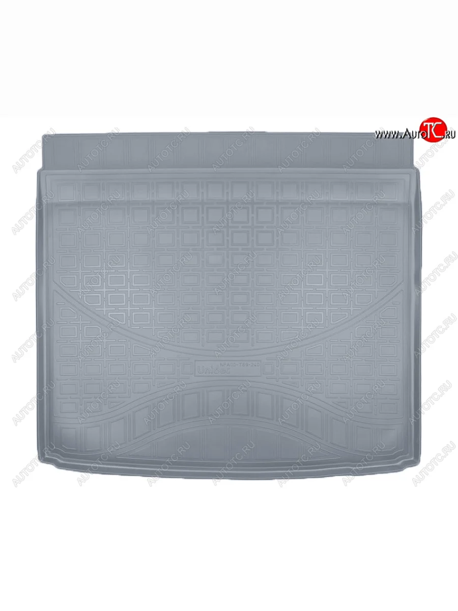 Коврик багажника Norplast Unidec (2AWD) Renault Kaptur дорестайлинг (2016-2020) (Цвет: серый)  в Перми Пермском крае