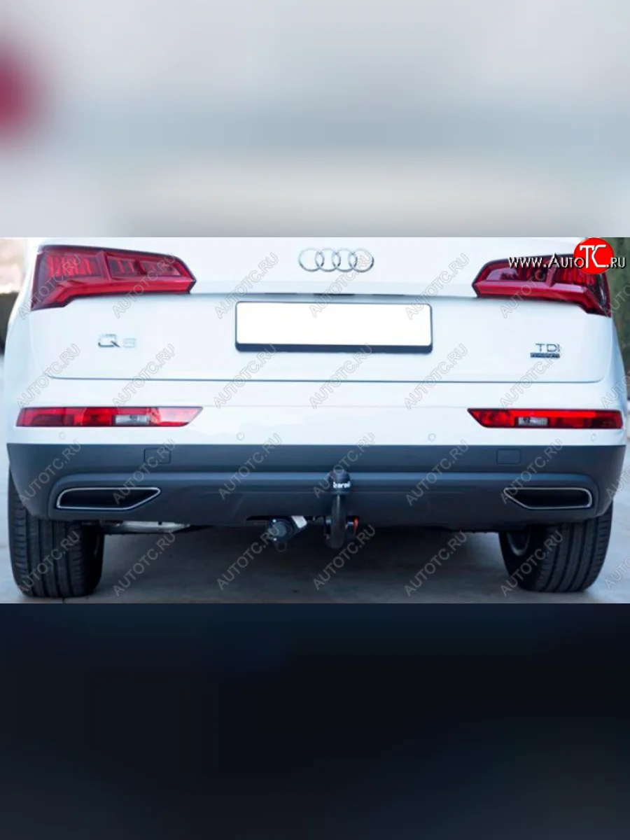 Фаркоп (тягово-сцепное устройство) Aragon Audi Q5 FY дорестайлинг (2017-2020) (Тип шара A)  в Самаре Самарской области