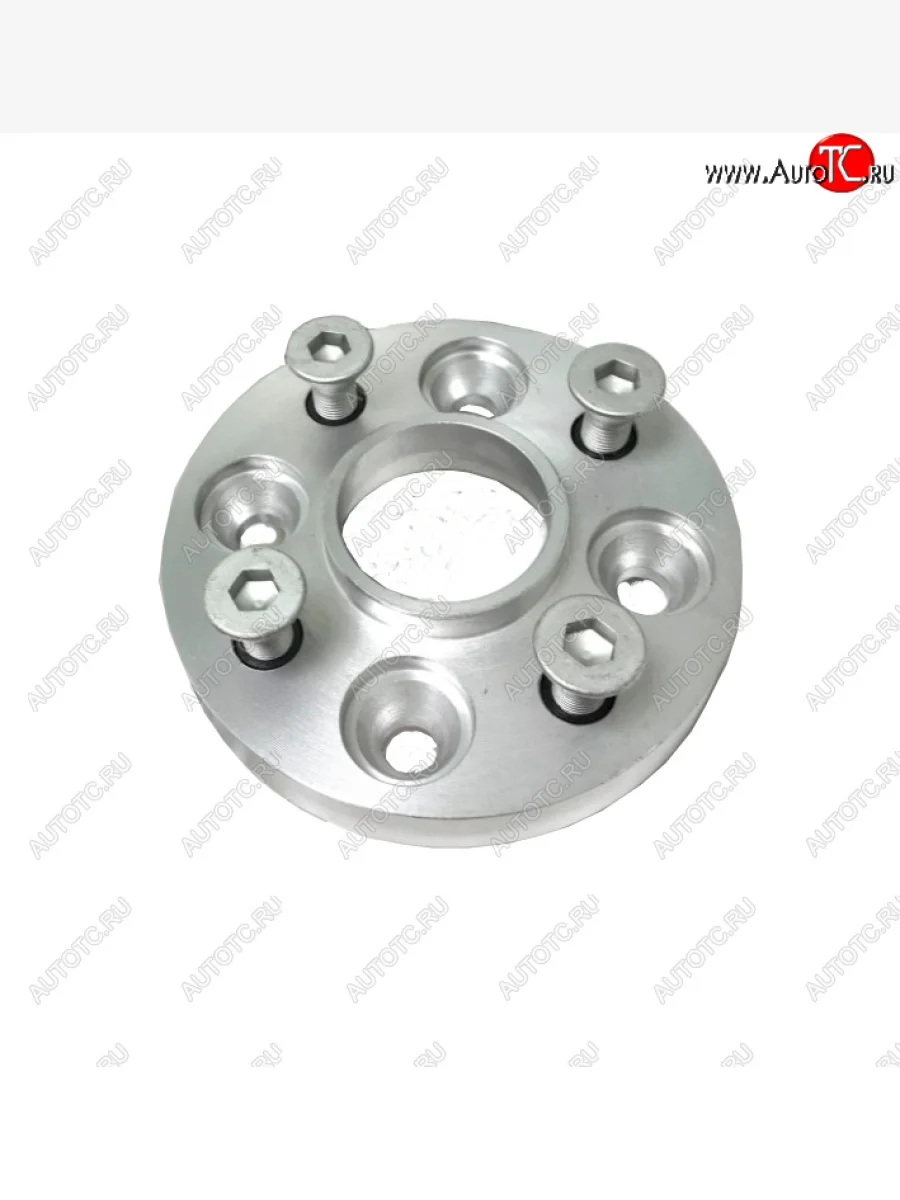 Адаптер-проставка 55 мм с футорками ZUZ (1 шт. с болтами) Seat Leon 1M хэтчбэк 5 дв. (1998-2006) 4x100.0xDIA57.1xM12x1.5