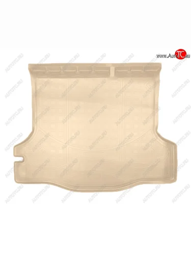 Коврик багажника Norplast Unidec (Цвет: бежевый) Renault Logan 2 рестайлинг (2018-2025)