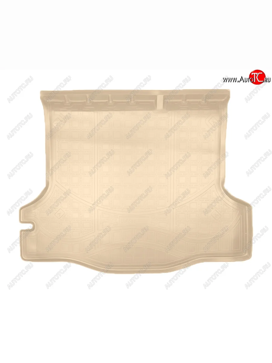 Коврик багажника Norplast Unidec Renault Logan 2 рестайлинг (2018-2025) (Цвет: бежевый)  с доставкой в г. Керчь