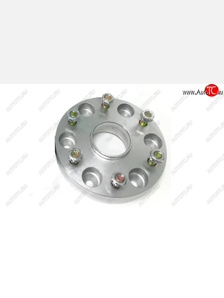 Адаптер-проставка 35 мм со шпильками ZUZ (1 шт. с гайками) Nissan Frontier 2 дорестайлинг (2005-2017) 6x139.7xDIA100.3xM12x1.25