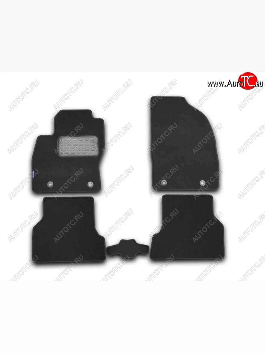 Текстильные коврики салона Element Ford Ranger DoubleCab дорестайлинг (2011-2016)  с доставкой в г. Керчь
