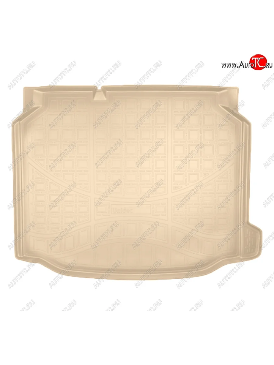 Коврик багажника Norplast Unidec (5 дв) Seat Leon 5F хэтчбэк 5 дв. (2012-2016) (Цвет: бежевый)  в Воронеже Воронежской области