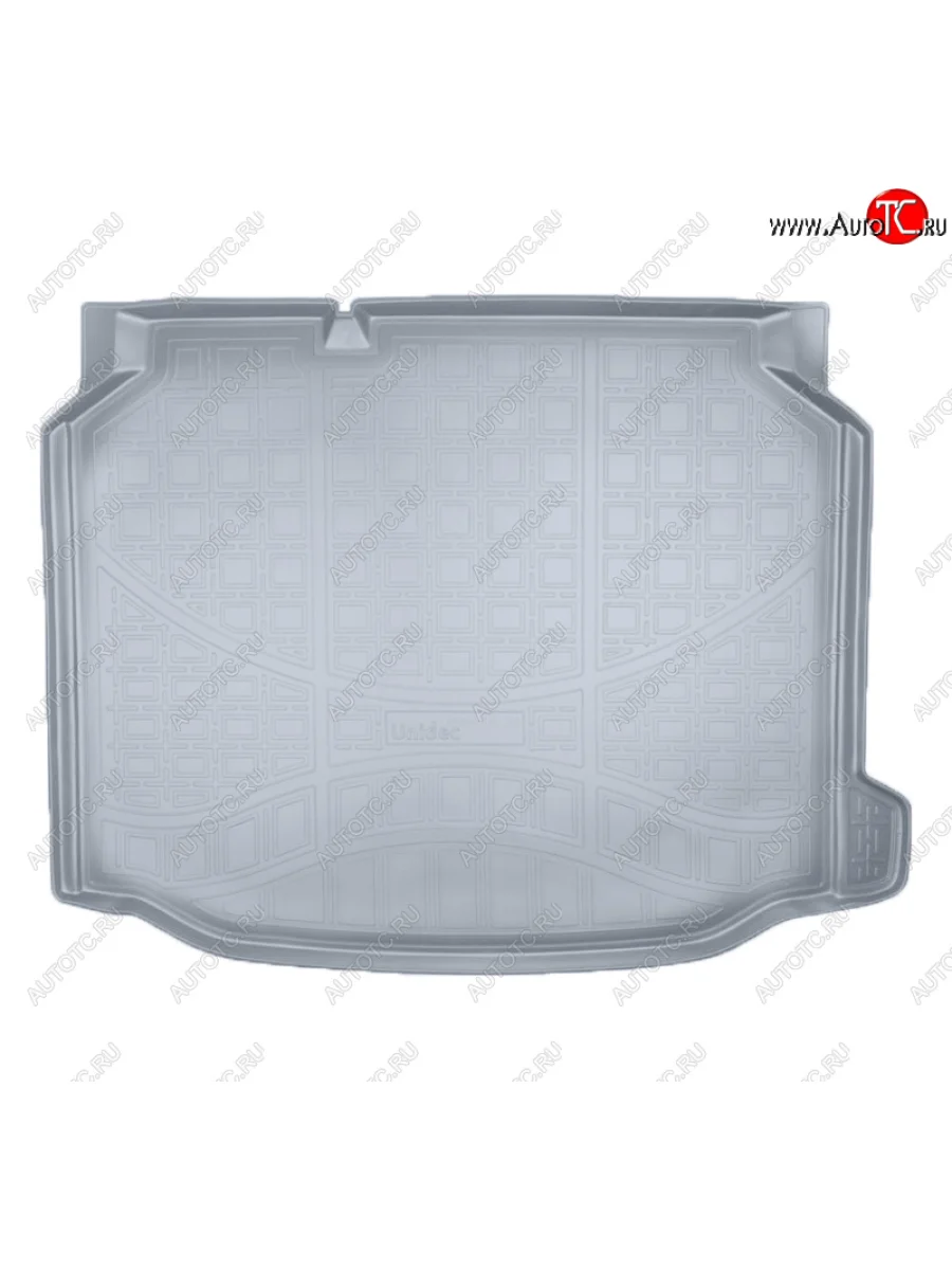Коврик багажника Norplast Unidec Seat Leon 5F хэтчбэк 5 дв. (2012-2016) (Цвет: серый)  в Керчи Республика Крым
