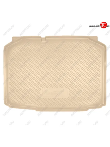 Коврик багажника Norplast Unidec (Цвет: бежевый) Skoda Fabia Mk2 хэтчбэк рестайлинг (2010-2014)