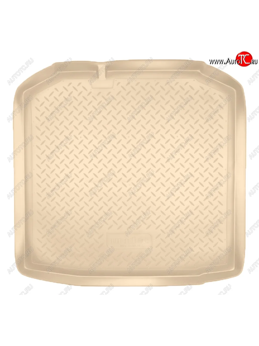 Коврик багажника Norplast Unidec Skoda Fabia Mk2 универсал рестайлинг (2010-2014) (Цвет: бежевый)  с доставкой в г. Пермь