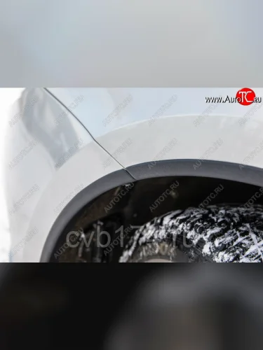 Защитные накладки на кромки арок Tun-Auto Лада ВАЗ Гранта 2190 седан  дорестайлинг (2011-2017)