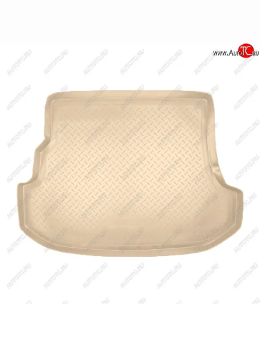 Коврик багажника Norplast Unidec (Цвет: бежевый) Subaru Forester SG дорестайлинг (2002-2005)