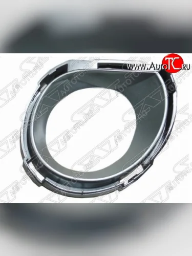 Левая облицовка противотуманной фары SAT Volkswagen Touareg  1 GP (2002-2007) дорестайлинг