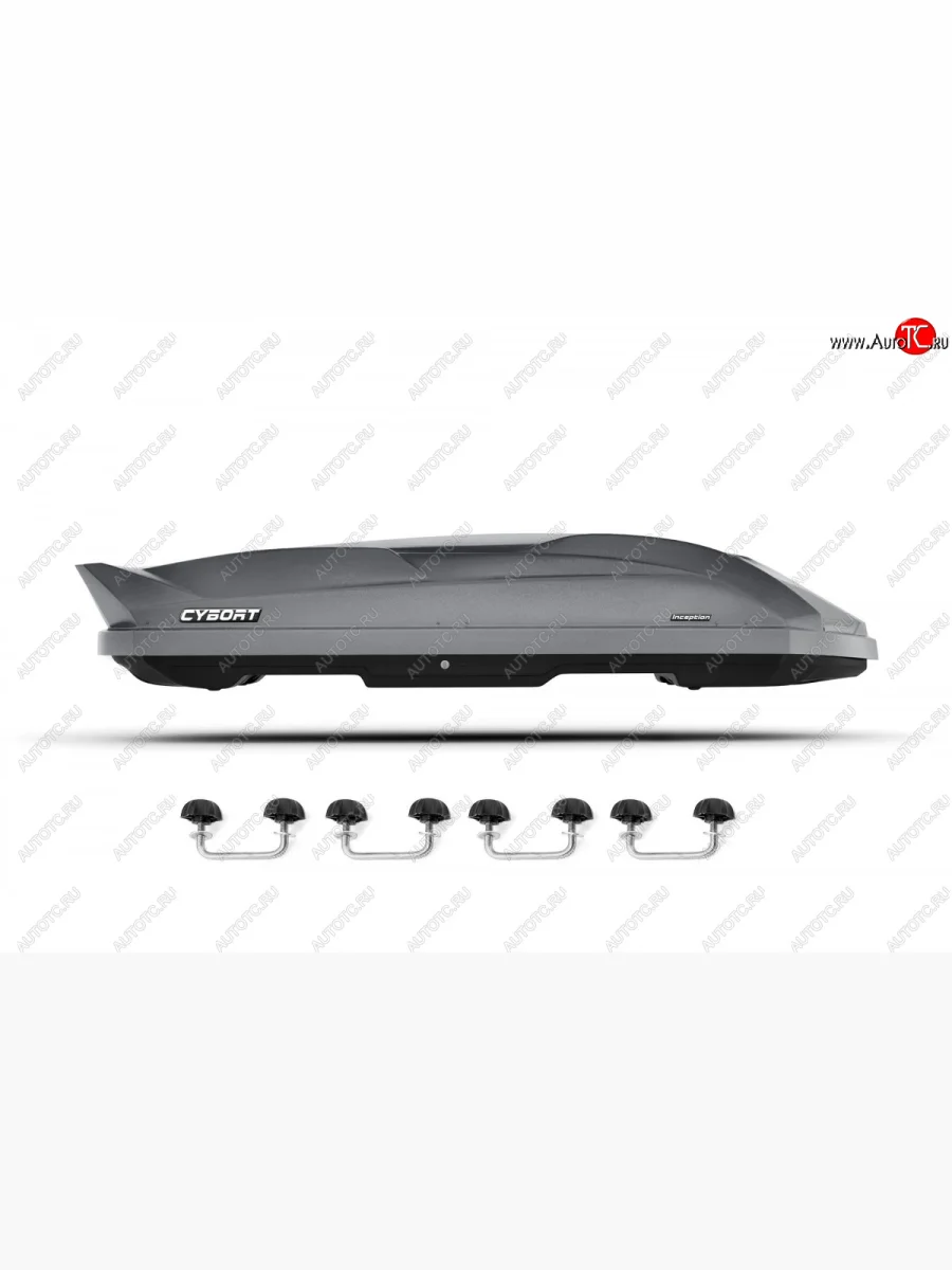Багажный бокс CYBORT Inception (210х80х45 см, двусторонний, крепление скоба) на крышу   (Titan LC)  в Воронеже Воронежской области