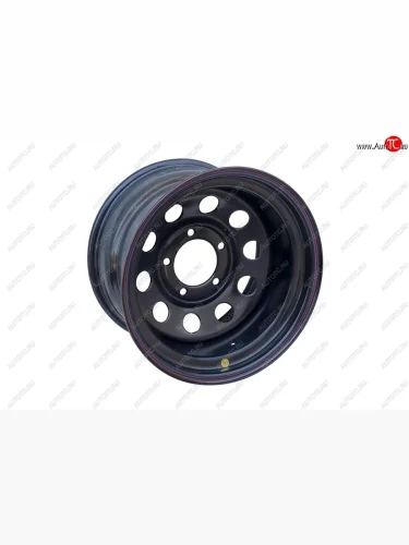 Штампованый диск OFF-ROAD Wheels (стальной усиленный, круг - черный). 10.0 x 17 