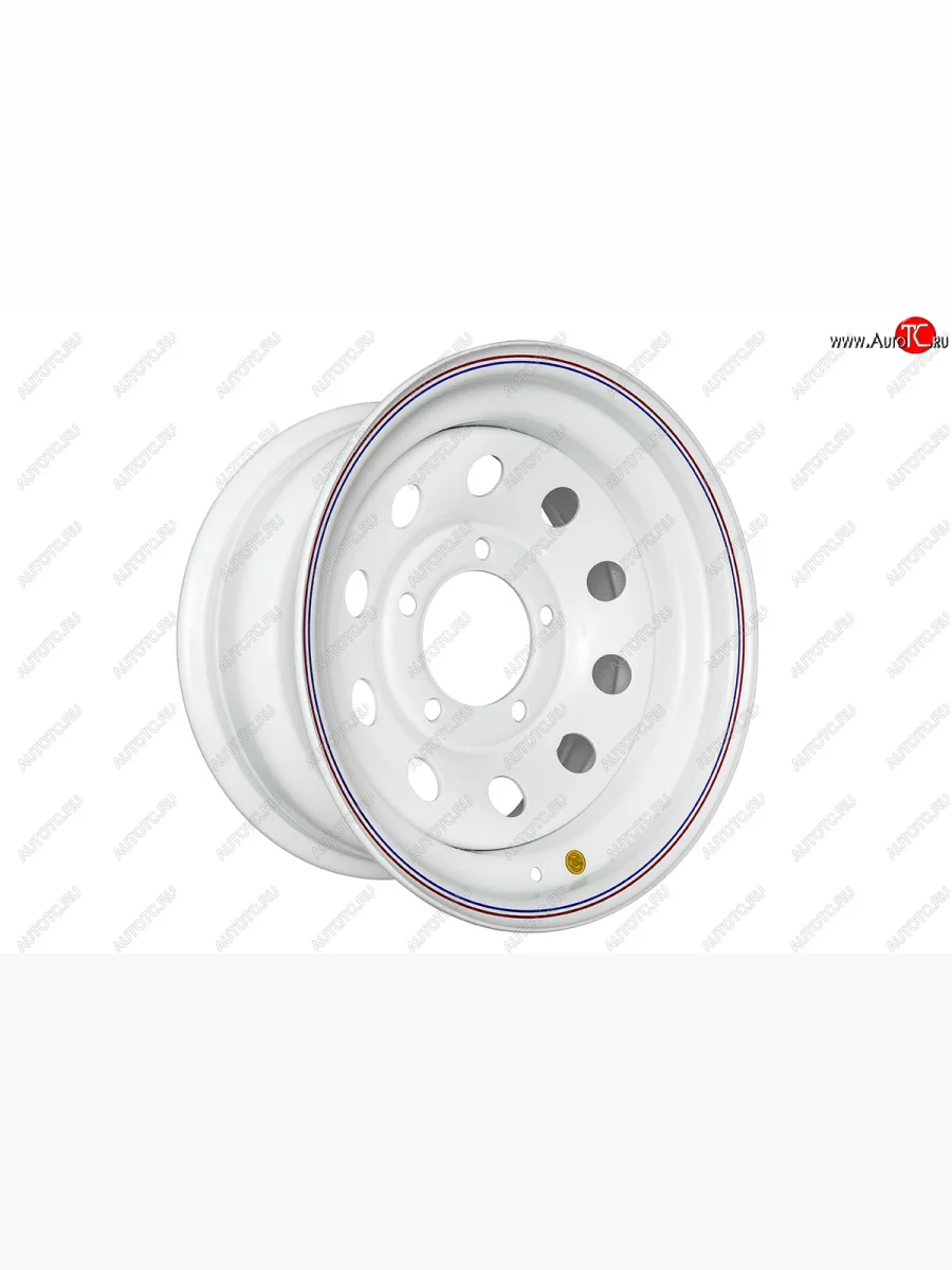 Штампованый диск OFF-ROAD Wheels (стальной усиленный, круг - белый). 8.0 x 16    в Воронеже Воронежской области