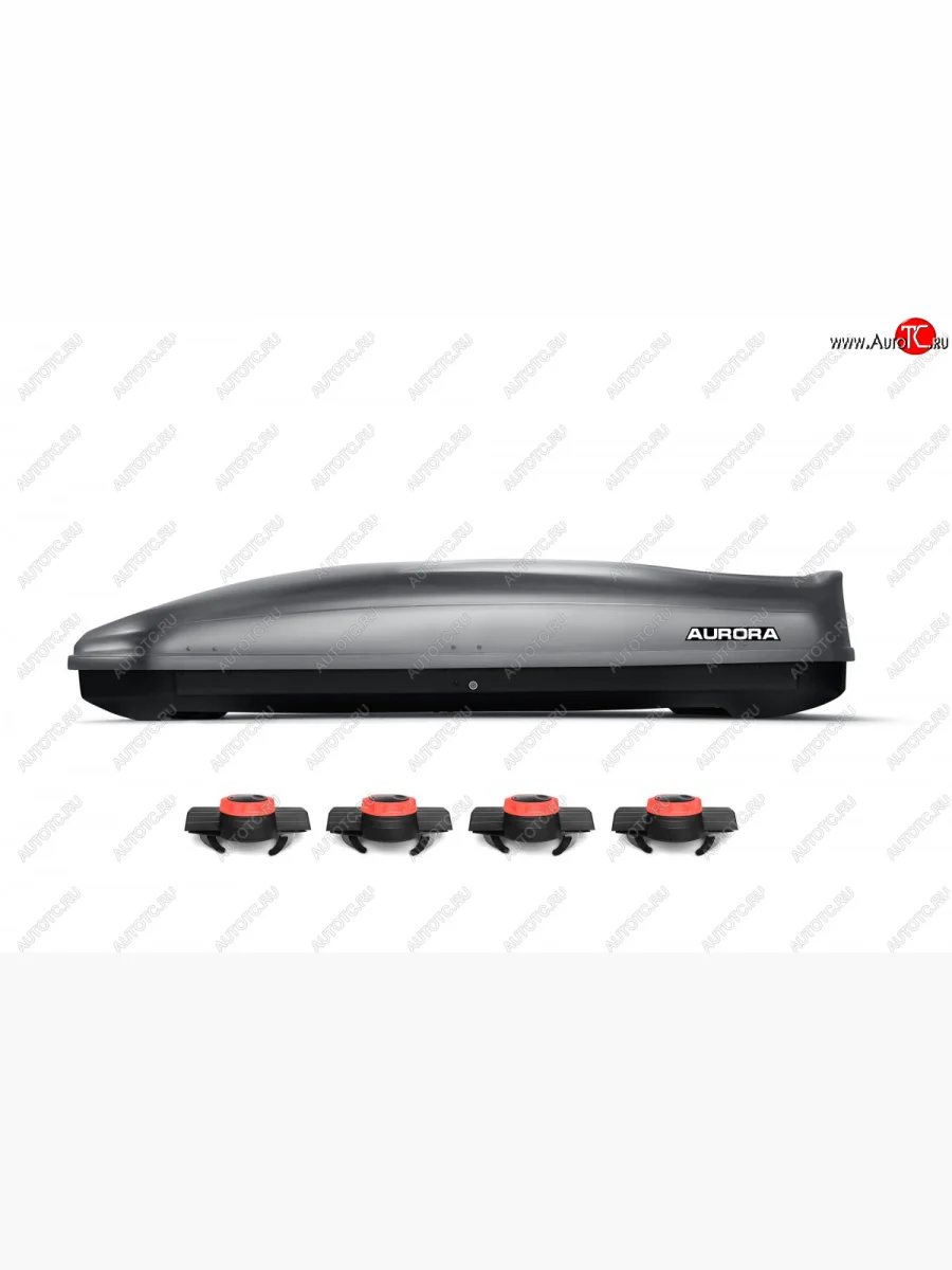 Багажный бокс AURORA (560 л/213x84x42 см, двусторонний, крепление краб) на крышу   (Titan LC)  в Воронеже Воронежской области