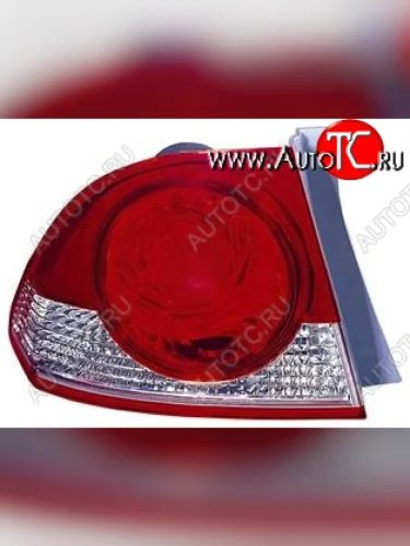 Левый задний фонарь для DEPO Honda Civic FD седан дорестайлинг (2005-2008)
