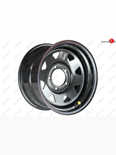 Штампованый диск OFF-ROAD Wheels (стальной усиленный, треугольник мелкий - черный). 9.0 x 17 