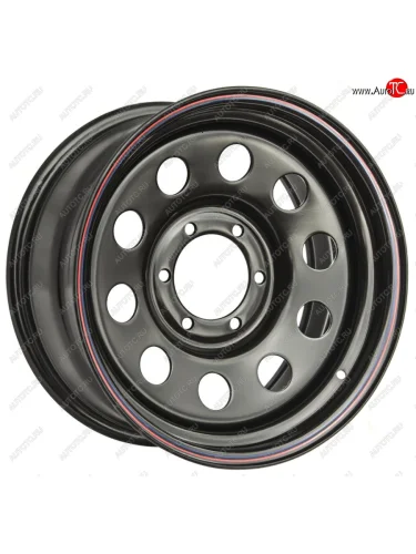 Штампованый диск OFF-ROAD Wheels (стальной усиленный, круг - черный). 8.0 x 16 Ford Ranger рестайлинг (2009-2011) 6x139.7xDIA110.0xET30.0