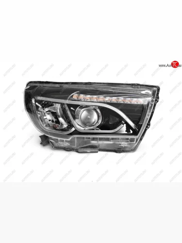 Светодиодная LED фара с ДХО Тюн-Авто.(правая) Лада ВАЗ Веста ( 2180,  SW 2181) (2015-2023) седан дорестайлинг, универсал дорестайлинг