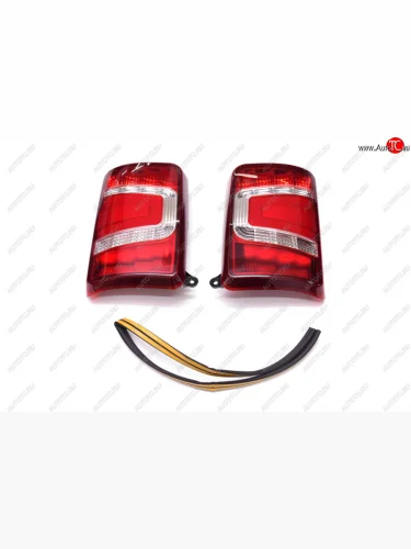 Светодиодные LED фонари (задние) Тюн-Авто (Цвет: красный) Лада ВАЗ нива 4х4  2131 (1993-2019) 5 дв. дорестайлинг