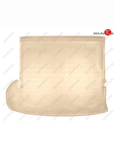 Коврик багажника Norplast Unidec (7 мест) (Цвет: бежевый) Toyota Highlander XU50 рестайлинг (2016-2020)