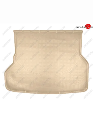 Коврик багажника Norplast Unidec (5 мест) (Цвет: бежевый) Toyota Highlander XU40 рестайлинг (2010-2013)