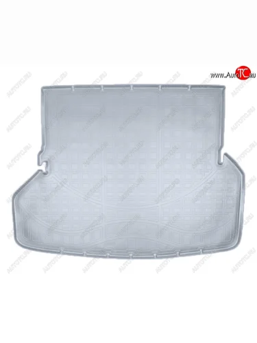 Коврик багажника Norplast Unidec (7 мест) (Цвет: серый) Toyota Highlander XU40 рестайлинг (2010-2013)